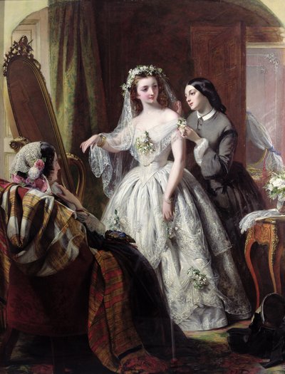 The Bride by Abraham Solomon